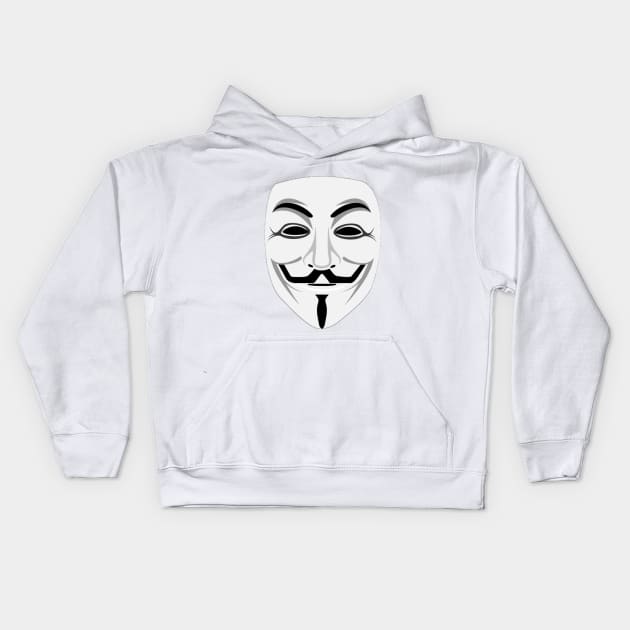 Anonymus Kids Hoodie by Samuil